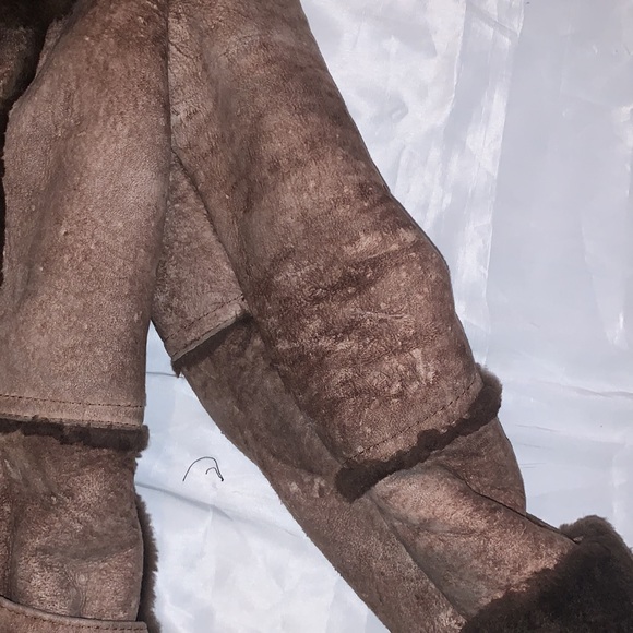 (HP)Sheepskin shearling 1970s VINTAGE - Picture 5 of 12